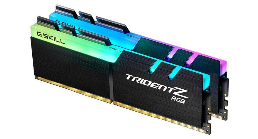 Пам'ять для настільних комп'ютерів G.Skill 16 GB (2x8GB) DDR4 4000 MHz Trident Z RGB (F4-4000C18D-16GTZRB) 339658 фото