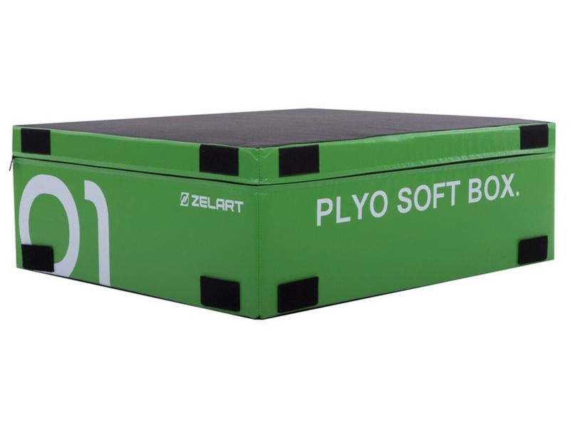 Бокс пліометричний м'який Zelart Plyo Boxes FI-3635 Набір (56363200) 2978072 фото