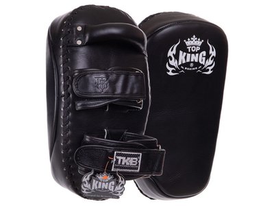 Пади для тайського боксу Top King Boxing Тай-педи Ultimate TKKPU-XL Чорний (37551082) 3050769 фото