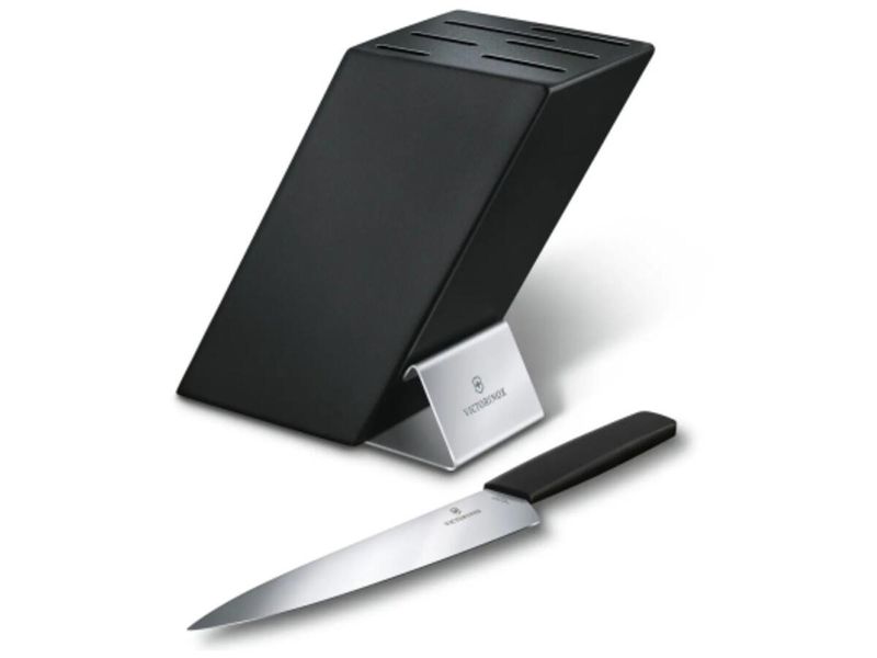 Підставка для ножів Victorinox Swiss Modern Black (7.7086.03) 3551945 фото