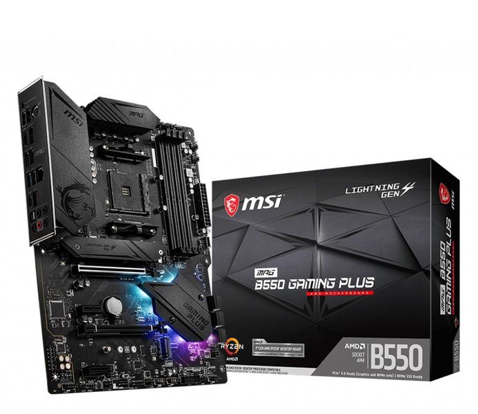 Материнська плата MSI MPG B550 Gaming PLUS 336429 фото