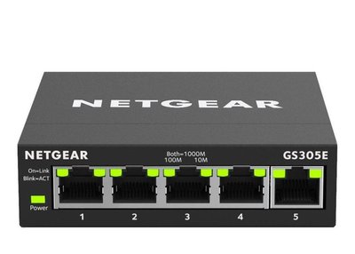 Комутатор керований рівня 2 Netgear GS305E (GS305E-100PES) 477165 фото