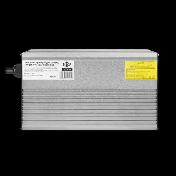 Зарядний пристрій для акумуляторів LiFePO4 48V (58.4V)-40A-1920W-LED 48V (58.4V)-40A-1920W-LED фото