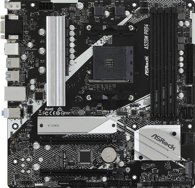 Материнська плата ASRock A520M Pro4 336526 фото