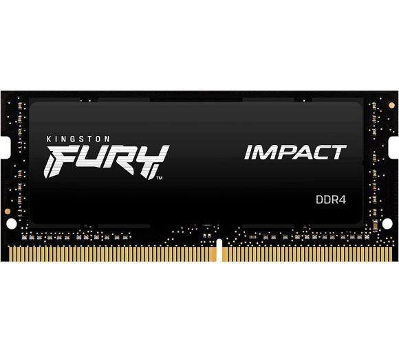 Пам'ять для ноутбуків Kingston Fury 16 GB SO-DIMM DDR4 2666 MHz Impact (KF426S15IB1/16) 355950 фото