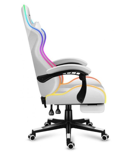 Комп'ютерне крісло для геймера Huzaro Force 4.7 White RGB Force 4.7 White RGB фото