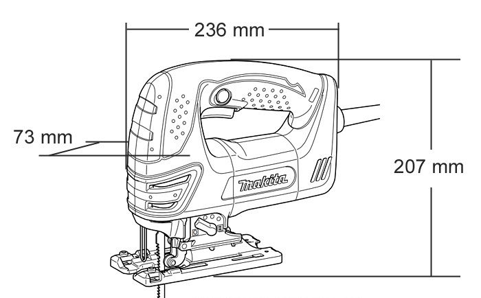 Електролобзик Makita 4350CT 4350CT фото