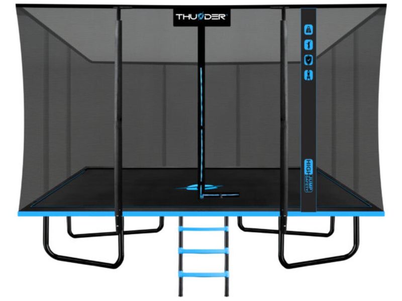 Садовий батут THUNDER OUTSIDE PHENOM 8FT*12FT блакитний (OUTSIDE PHENOM 8FTX12FT) 3694475 фото
