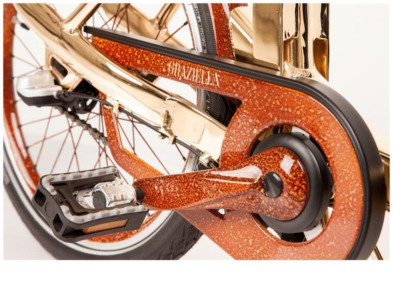Велосипед Graziella Gold Croco Edition 3S 2849879 фото