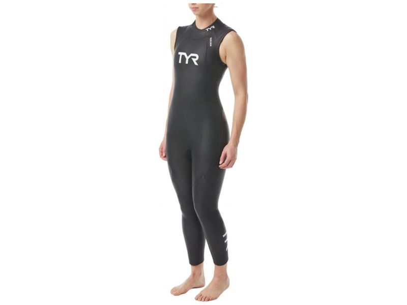 Гідрокостюм жіночий TYR Womens Hurricane Wetsuit Cat 1 Sleeveless Black (001) L 2802729 фото