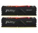 Пам'ять для настільних комп'ютерів Kingston Fury 16 GB (2x8GB) DDR4 2666 MHz BEast RGB (KF426C16BBAK2/16) 350937 фото 1