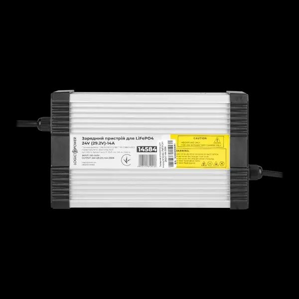 Зарядний пристрій для акумуляторів LiFePO4 24V (29.2V)-14A-336W 24V (29.2V)-14A-336W фото