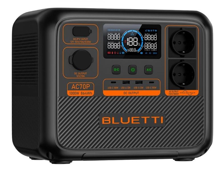 Зарядна станція BLUETTI AC70P AC70P фото