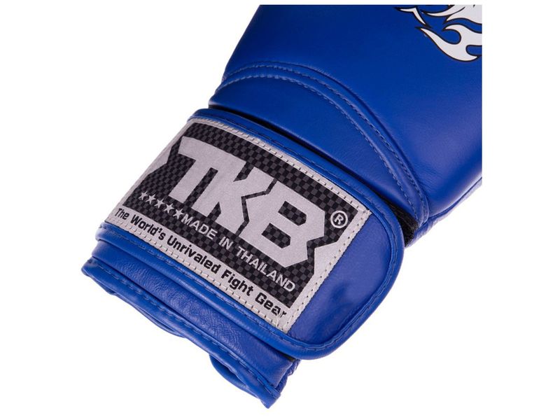 Рукавички боксерські шкіряні Top King Boxing Super TKBGSV 18oz Синій (37551043) 2910899 фото