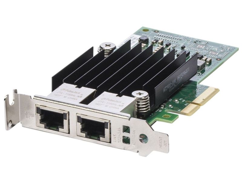 Мережева карта Dell Intel X550 Dual Port 10G Base-T Low Profile Adapter (540-BBRG) 2976909 фото