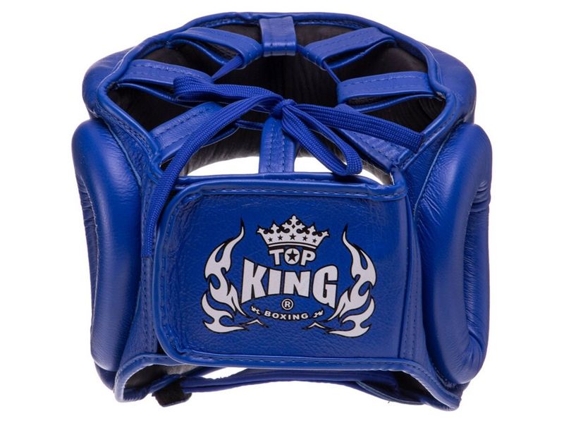 Шолом боксерський з бампером Top King Boxing TKHGPT-OC M Синій (37551054) 2921721 фото