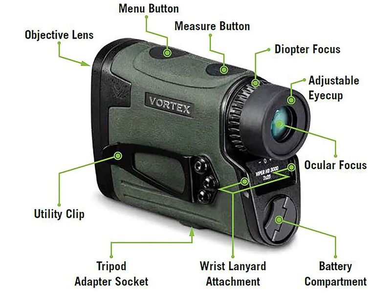 Далекомір Vortex Optics HD 3000 Viper 2965161 фото