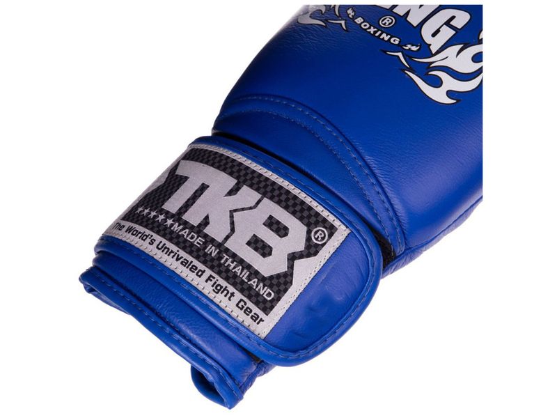 Рукавички боксерські шкіряні Top King Boxing Super AIR TKBGSA 8oz Синій (37551041) 2910851 фото