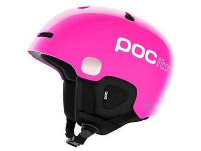 Шолом гірськолижний POC POCito Auric Spin Fluorescent Pink XS/S (1033-PC 104989085XSS1) 3015288 фото