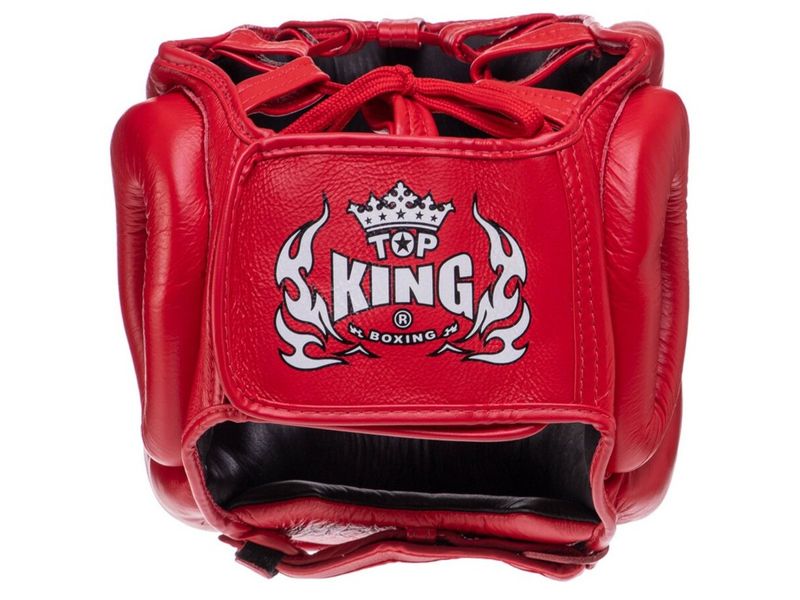 Шолом боксерський з бампером Top King Boxing TKHGPT-CC S Червоний (37551053) 2921711 фото